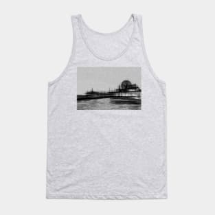 White Noise Santa Monica Pier Tank Top